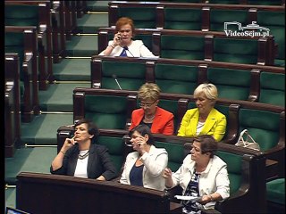 Poseł Józefa Szczurek-Żelazko - Wystąpienie z dnia 21 lipca 2016 roku.