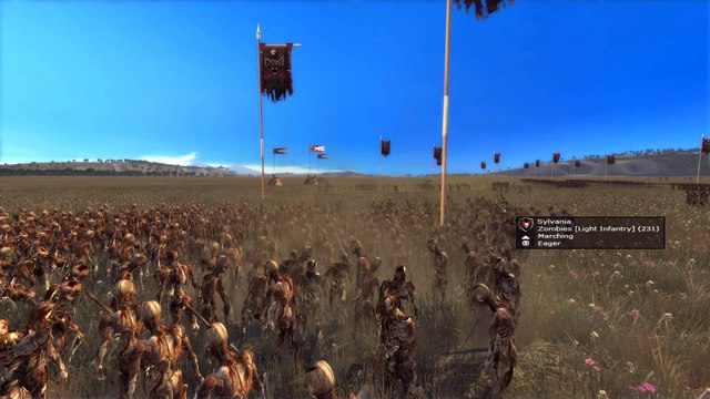 5000 Zombies vs Empire Steam Tank - Call of Warhammer - Medieval 2 Total War Mod