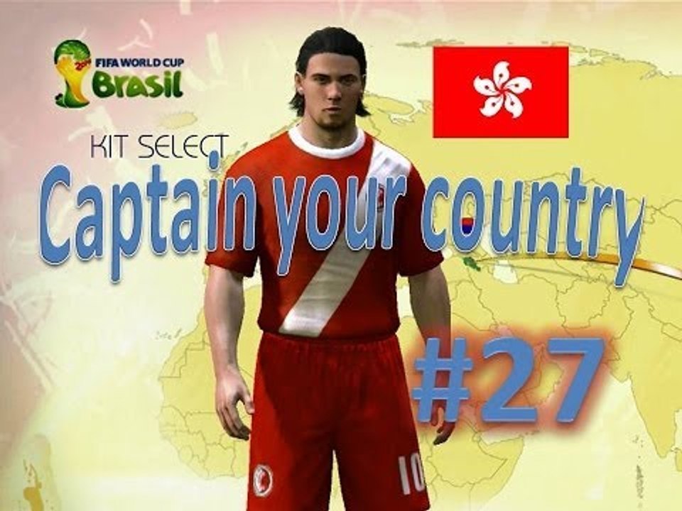 [Xbox360] - FIFA World Cup 2014 [Captain your country - Hong Kong] #27  間接助攻 (Pass to Assist)