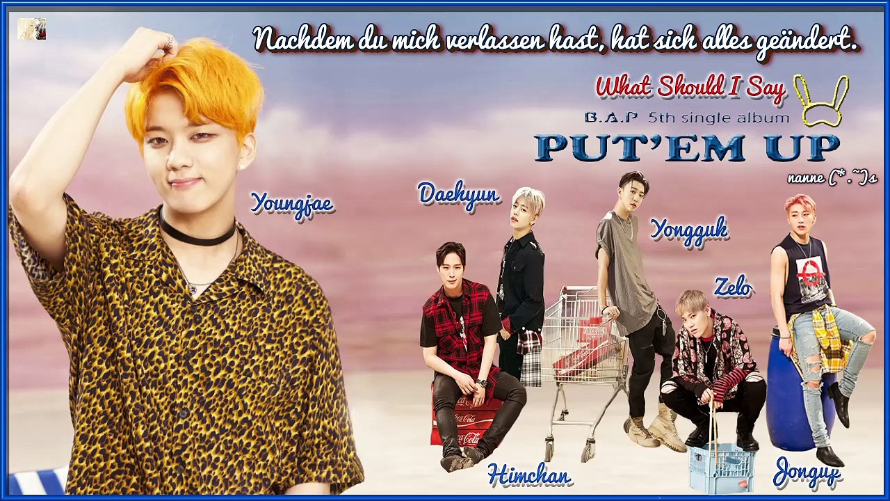 B.A.P - What Should I Say k-pop [german Sub]