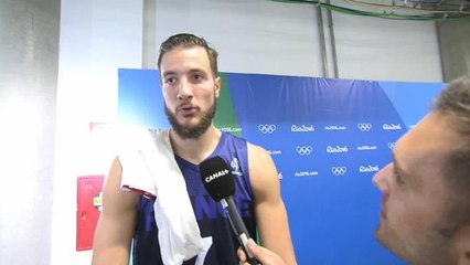 Jeux Olympiques 2016 - Basket - La réaction de Joffrey Lauvergne après France/USA