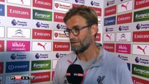 Jurgen Klopp Post-Match Interview - Arsenal 3-4 Liverpool - Intensity Blows Klop