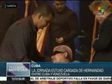 Artistas venezolanos y cubanos festejan los 90 años de Fidel Castro