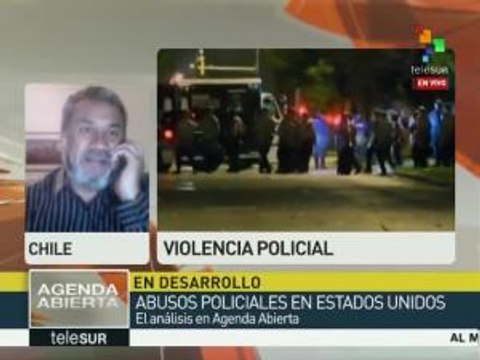 Pablo Jofré: En EE.UU. los blancos son los únicos que tienen DDHH