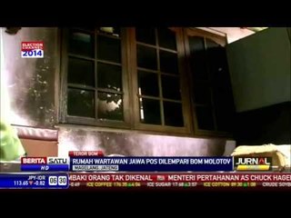 Kantor Media Massa Radar di Palu Dilempar Bom