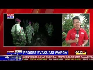 Puluhan Marinir Terus Mengevakuasi Warga Desa Pandansari Malang