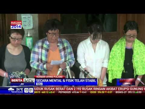 Empat Turis Jepang Diperbolehkan Pulang dari Rumah Sakit