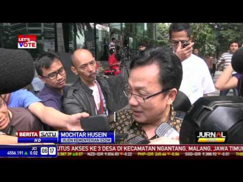 KPK Periksa Irjen Kementerian ESDM Mochtar Husein