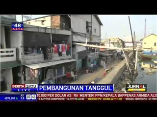 Hindari Banjir Rob, Tanggul di Penjaringan Ditinggikan