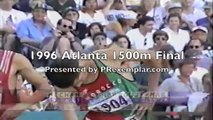 1996 Atlanta 1500m jeux olympique victoire de Noureddine Morceli