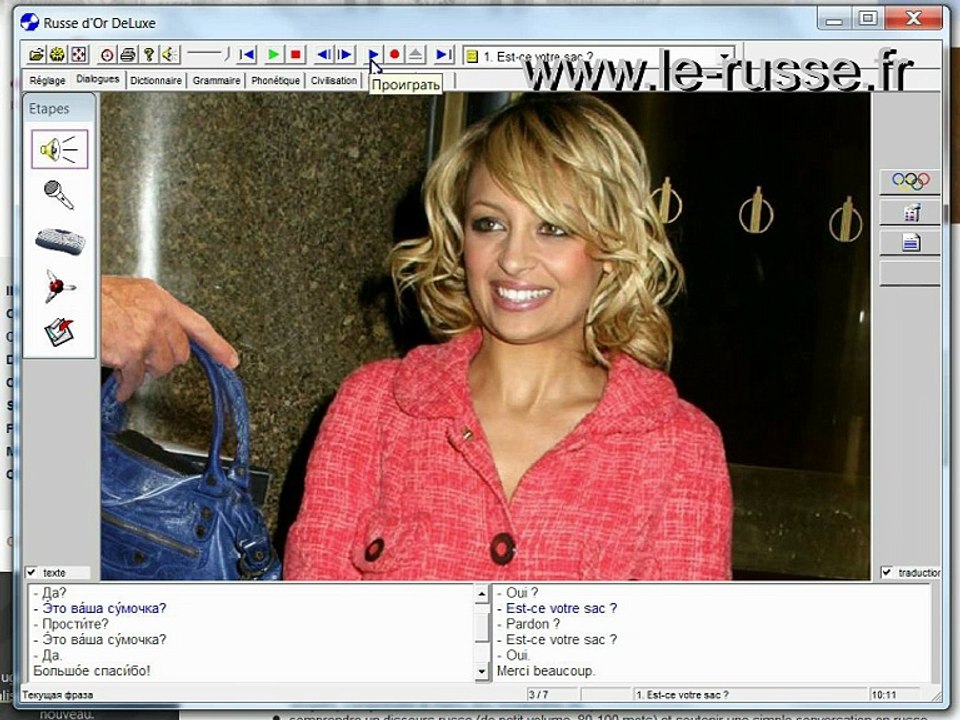 Russe d'or Deluxe : logiciel gratuit pour apprendre le russe ( tuto )