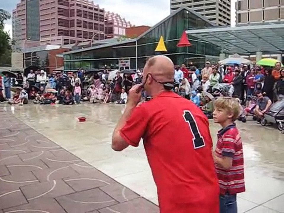 Mr. Spin Unicycle Act - Edmonton Street Performers Festival