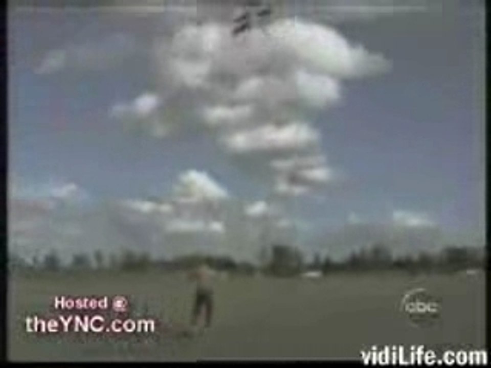 Gags parachutisme ascentionnel.