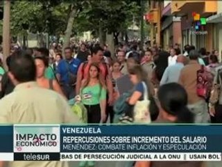 Incremento salarial beneficia a 11 millones de venezolanos