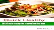 [Popular] Quick Healthy Cooking Recipes: Dieting and Grain Free Recipes Kindle Free