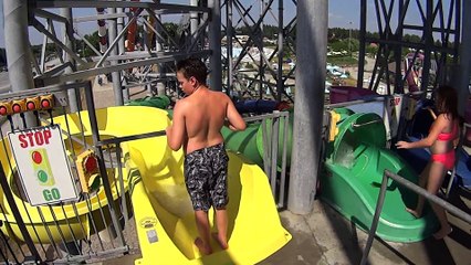 Mellow Yellow Water Slide at Calypso Waterpark