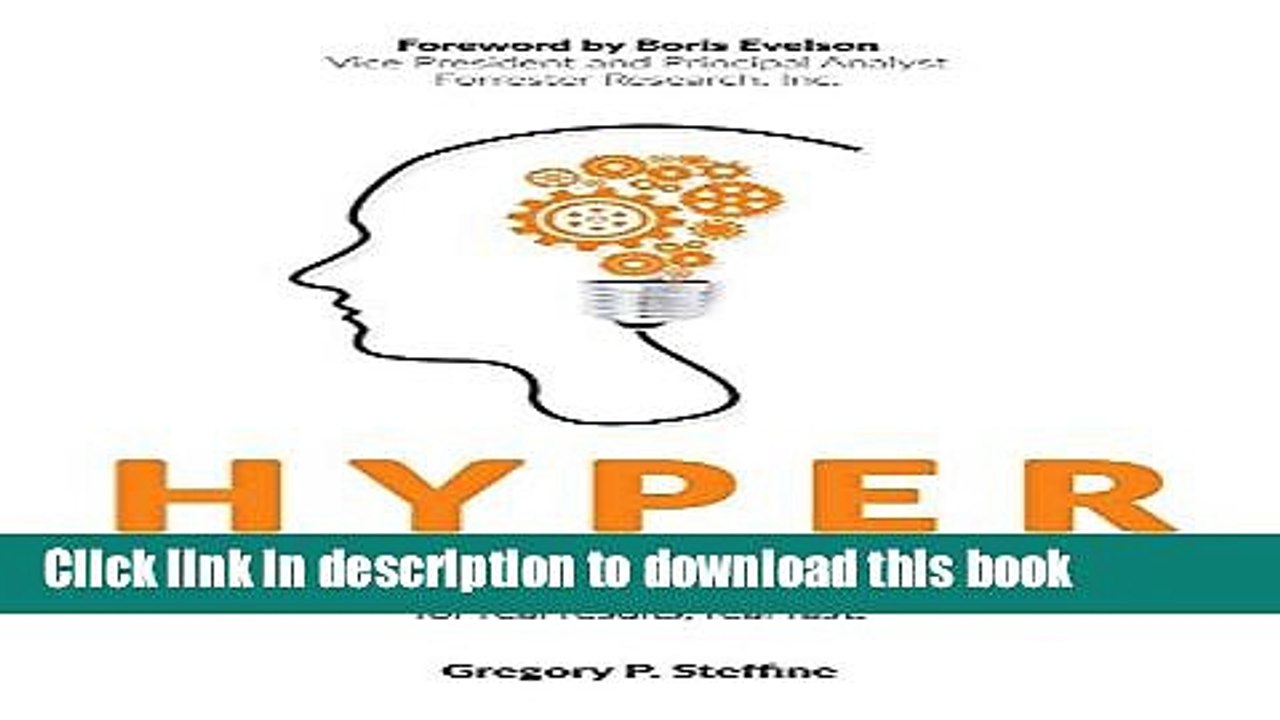 [Download] Hyper: Changing the way you think about, plan, and execute business intelligence for