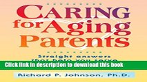 [Popular] Caring for Aging Parents Paperback Online