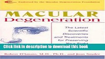 [Popular] Macular Degeneration: The Latest Scientific Discoveries and Treatments for Preserving