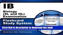[Popular Books] IB Biology (SL and HL) Examination Flashcard Study System: IB Test Practice