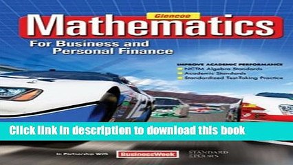 [Download] Mathematics for Business and Personal Finance Student Edition Hardcover Free