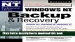 [Read PDF] Windows Nt Backup   Recovery (Windows Nt Professional Library) Download Online