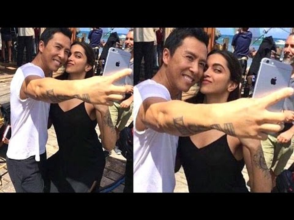 Deepika Padukone Attempts A Pout With xXx Family Member Donnie Yen!