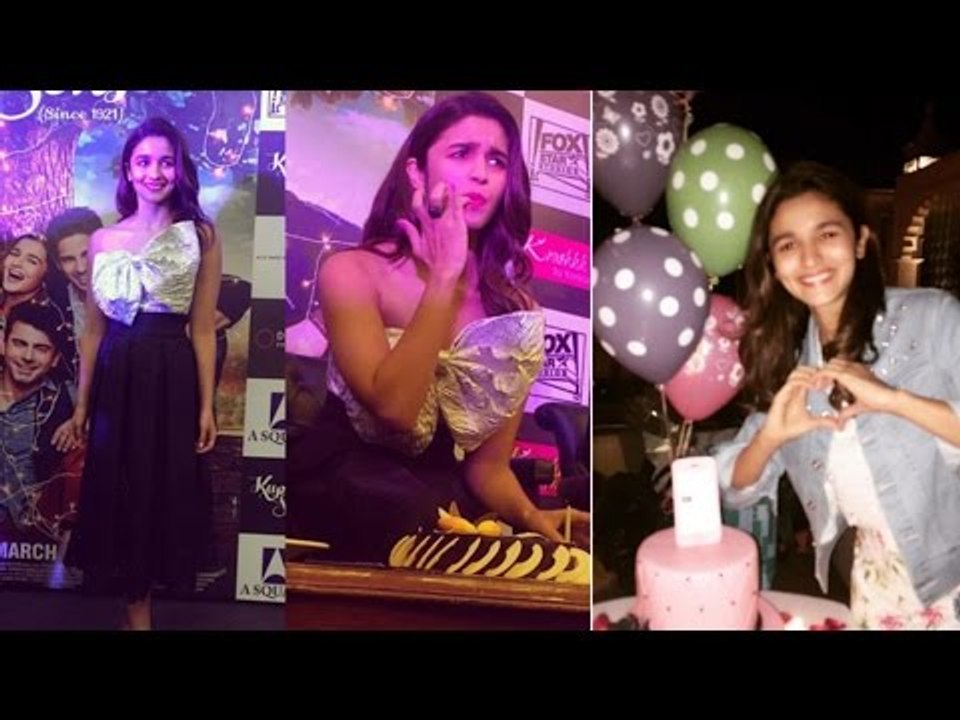 Alia Bhatt Looks Like a PRESENT On Her Birthday !