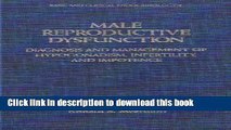 [Popular] Male Reproductive Dysfunction: Diagnosis and Management of Hypogonadism, Infertility,