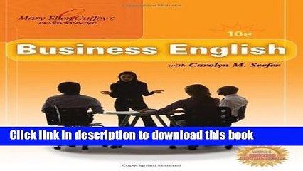 [Download] Business English (with MEGUFFEY.COM Printed Access Card) 10th (tenth) Edition by