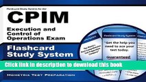 [Popular Books] Flashcard Study System for the CPIM Execution and Control of Operations Exam: CPIM