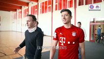 FC Bayern in FIFA 17 ft. Neuer, Lewandowski, Costa, Coman, and Müller