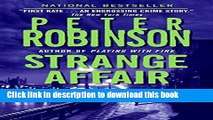 [Popular Books] Strange Affair (Inspector Banks Novels) Full Online