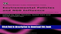 [Download] Environmental Policies and NGO Influence: Land Degradation and Sustainable Resource