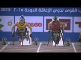 Men's 100m T52 | final |  2015 IPC Athletics World Championships Doha