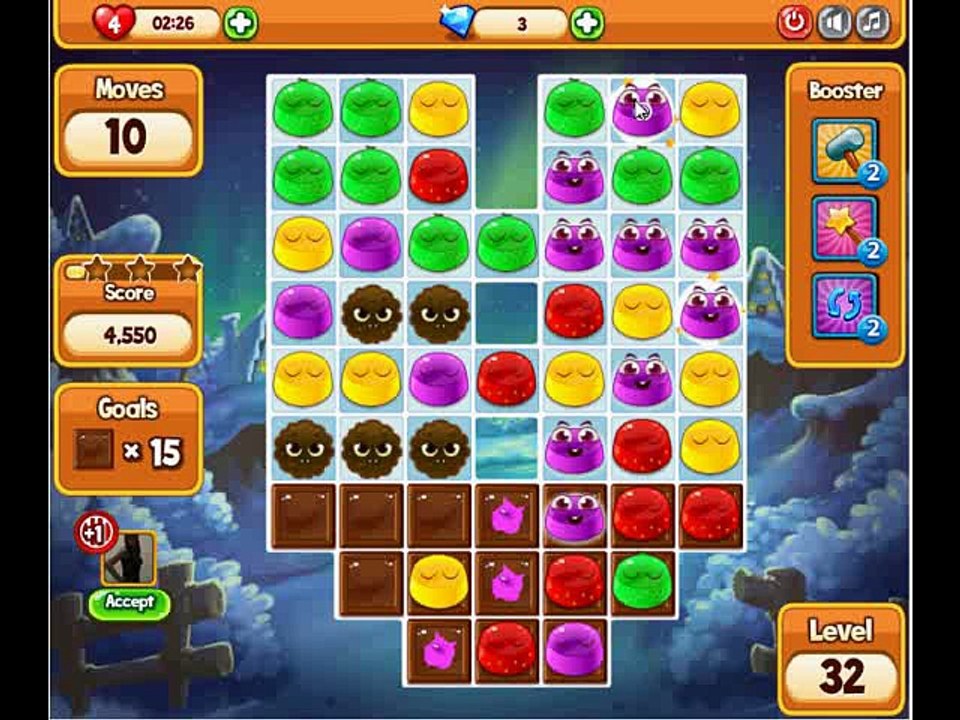 Pudding Pop Level 32 How To Tutorial