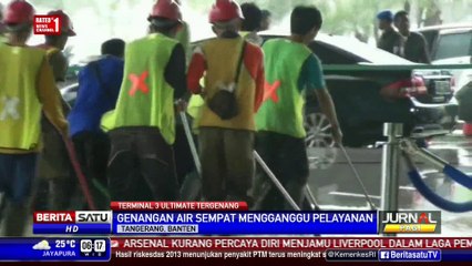 Terminal 3 Ultimate Bandara Soekarno Hatta Kebanjiran