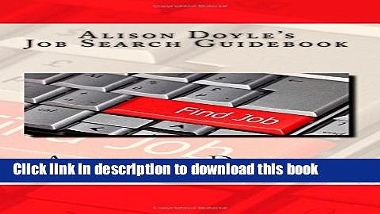 [Download] Alison Doyle s Job Search Guidebook Hardcover Collection