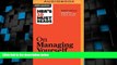 Must Have PDF  HBR s 10 Must Reads on Managing Yourself  Free Full Read Most Wanted
