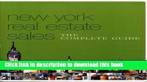 [Download] New York Real Estate Sales The Complete Guide Paperback Free