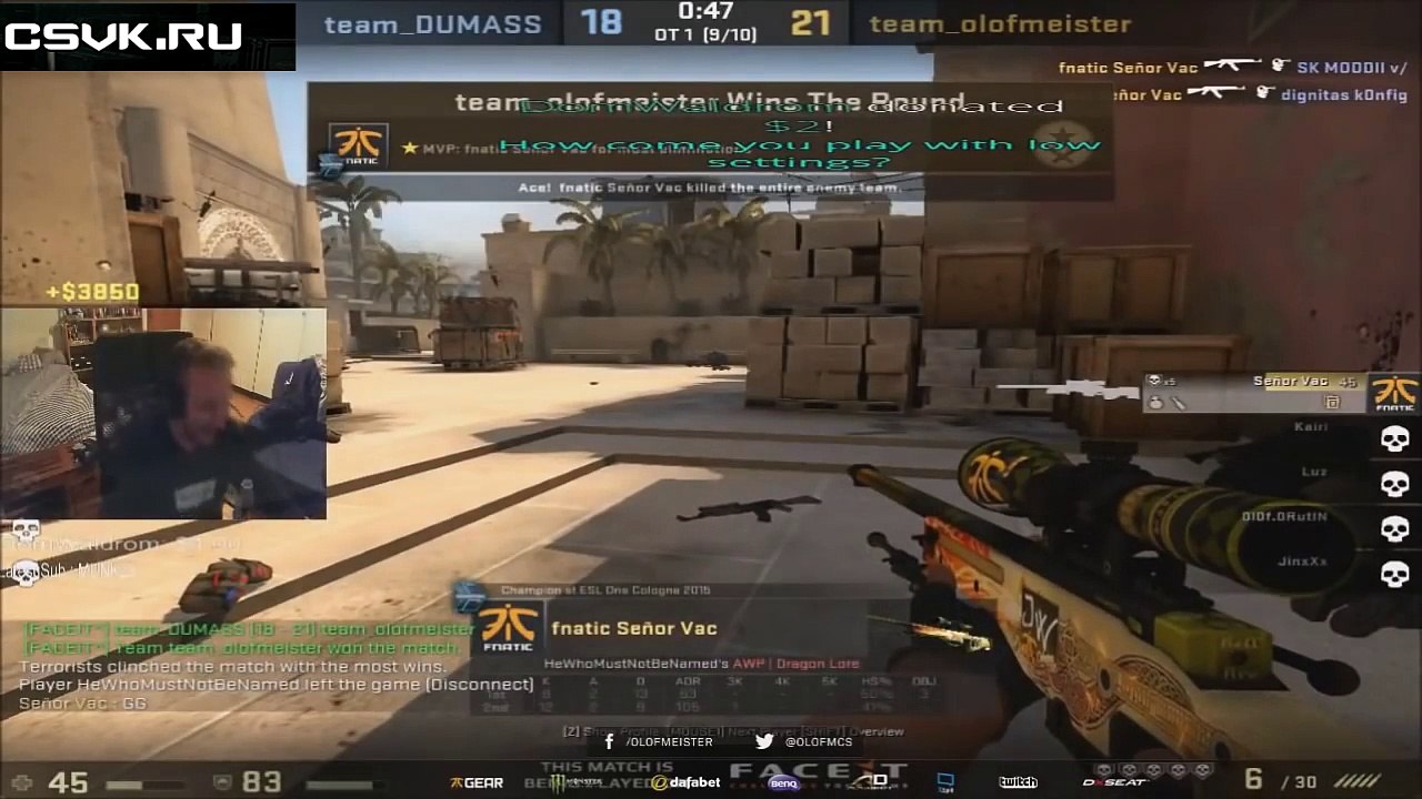 Flusha - Clutch Nero! #CSGO