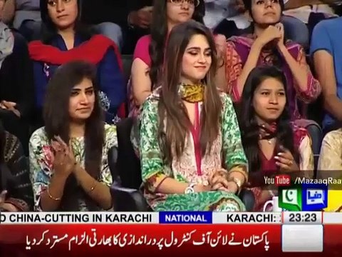 Another Marvelous Song from Fruit Seller, Mazaaq Raat 9 August 2016 - Ajmal Khan مذاق رات - Dunya News