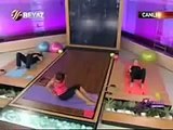 Ebru Şallı Pilates Boy Uzatma Egzersizleri Pilates Hareketleri Boy Uzatırmı sağlık videoları