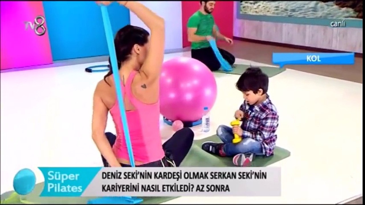 Ebru Şallı Pilates Kol Çalıştıran Hareketler