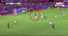 Barcelona - Sevilla Maçında Arda Turan, Suarez'e Muhteşem Bir Asist Yaptı