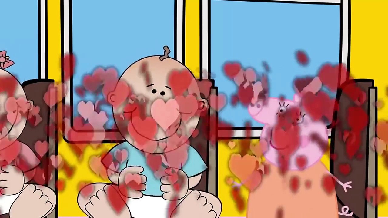 Peppa Pig Wheels on The Bus Song - Peppa Pig English Episodes