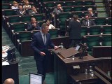 Poseł Krzysztof Paszyk - Wystąpienie z dnia 21 lipca 2016 roku.