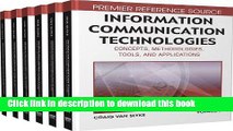 [Download] Information Communication Technologies: Concepts, Methodologies, Tools, and