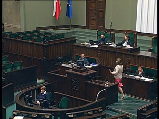 Poseł Małgorzata Zwiercan - Wystąpienie z dnia 21 lipca 2016 roku.