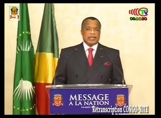 Message à la nation du président de la république du 14 Août 2016
